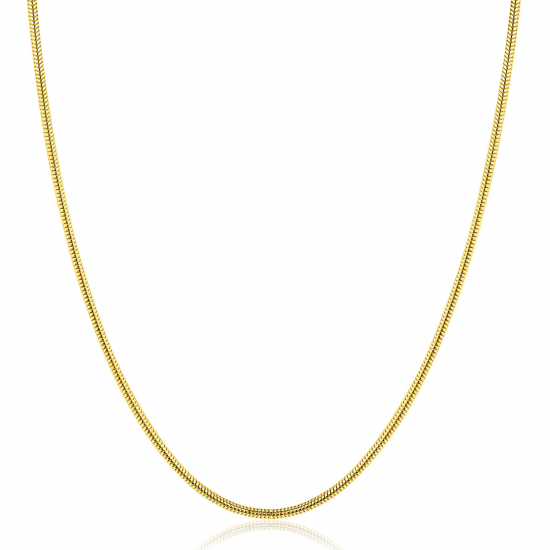 ZINZI ZILVER VERGULD COLLIER - 42414