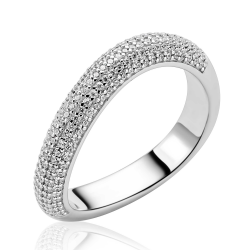 ZINZI ZILVEREN RING - 42428