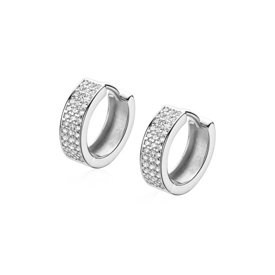 ZINZI ZILVEREN CREOLEN - 42446