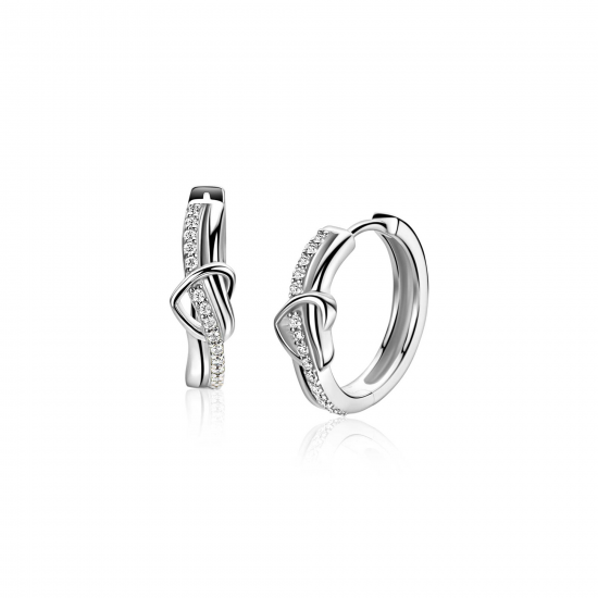 ZINZI ZILVEREN CREOLEN - 42447