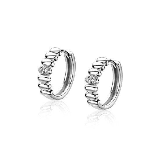 ZINZI ZILVEREN CREOLEN - 42448