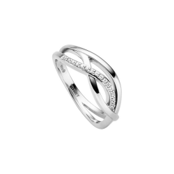 VIVENTY ZILVEREN DAMESRING - 42463
