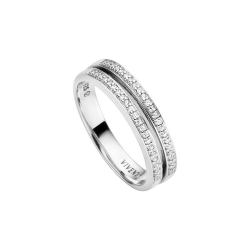 VIVENTY ZILVEREN DAMESRING - 42465