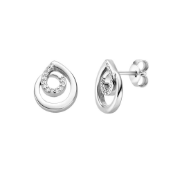 VIVENTY ZILVEREN OORKNOPPEN - 42480