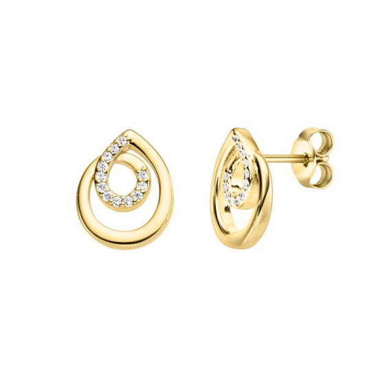 VIVENTY ZILVER VERGULDE OORSTEKERS - 42492