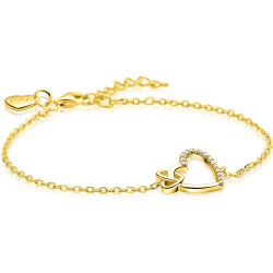 ZINZI ZILVER VERGULDE ARMBAND - 42536