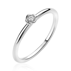 ZINZI ZILVEREN RING - 42539