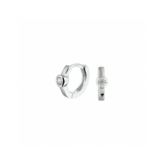 klapoorringen zirkonia - 42244