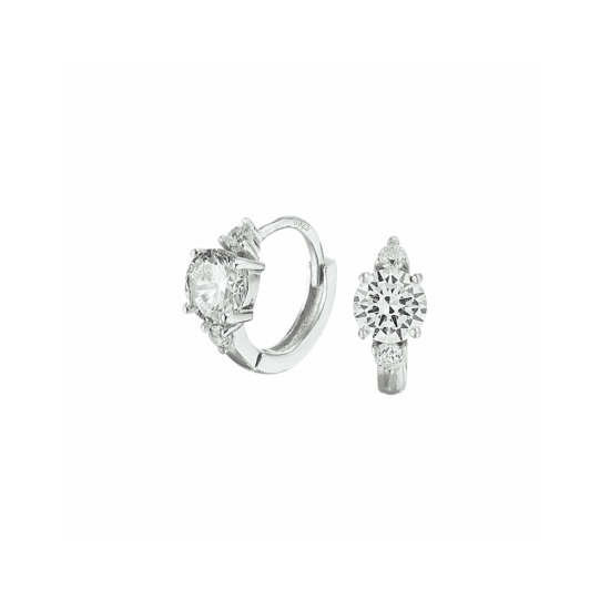 klapoorringen zirkonia - 42249