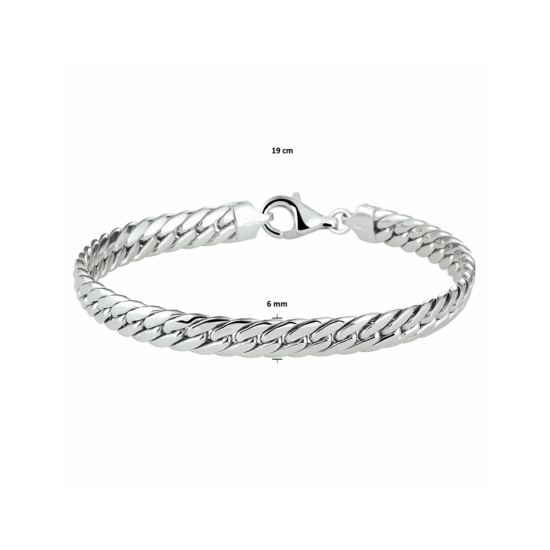 armband gourmet 6,0 mm 19 cm - 42638