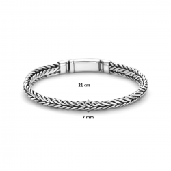 ARMBAND ZILV.OXI - 42645
