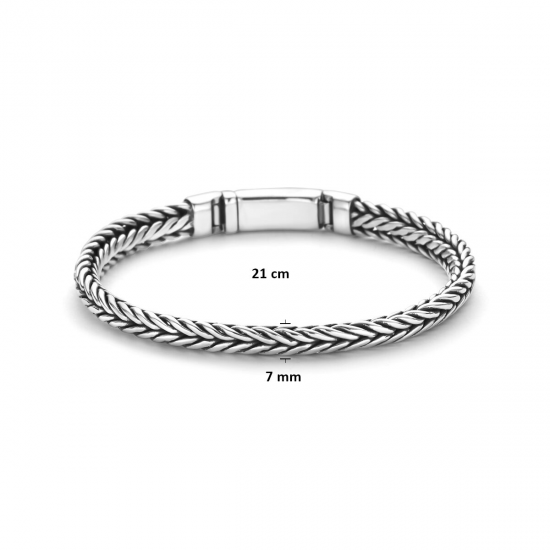 ARMBAND ZILV.OXI - 42645