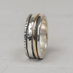 JEH COLLECTION  RING  GOLDFILLED - 42713