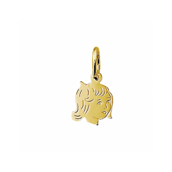 hanger meisje 12,5 x 9 mm - 41286