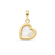 Hanger geelgoud parelmoer - 42773