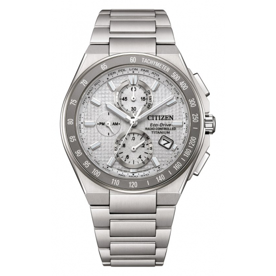 CITIZEN TITANIUM HEREN HORLOGE, ECODRIVE/RADIOCONTROLLED - 42841