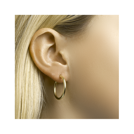 oorringen ronde buis 2,5 mm - 41059