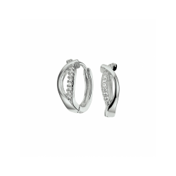 klapoorringen zirkonia - 42250