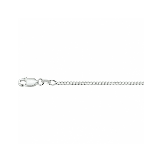 collier gourmette 4-zijdes geslepen 2,1mm - 41566
