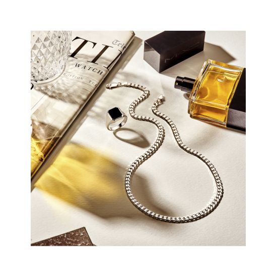 zegelring massief onyx 13 x 11mm - 41387