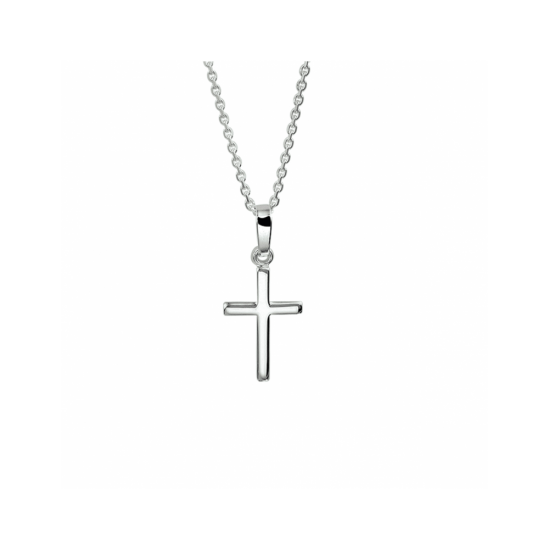 collier met kruis 41 + 4 cm - 42275