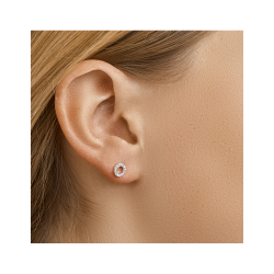 oorknoppen zirkonia - 42206