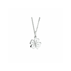 collier hanger klavertje 41 + 4 cm - 42277