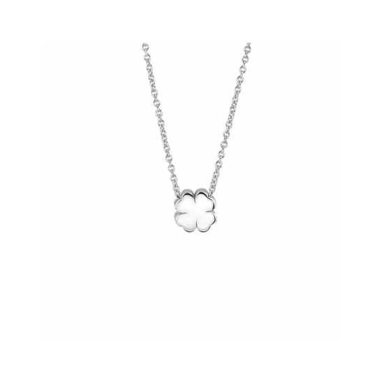 collier klavertje 1,3 mm 41 + 4 cm - 42279