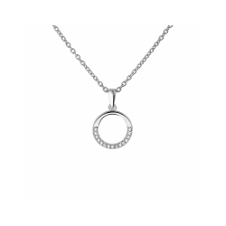 collier zirkonia 41 + 4 cm - 42288