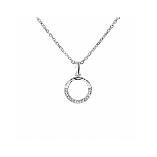 collier zirkonia 41 + 4 cm - 42288