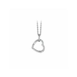 collier hart zirkonia 1,3 mm 41 + 4 cm - 42292