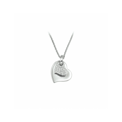 collier hart zirkonia 1,3 mm 41 + 4 cm - 42293