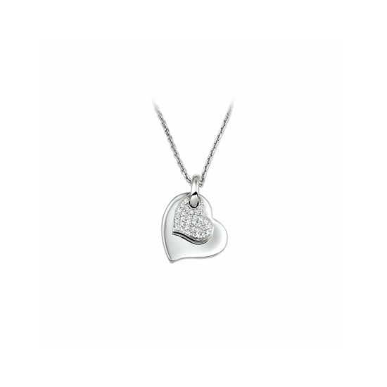 collier hart zirkonia 1,3 mm 41 + 4 cm - 42293