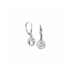 oorhangers zirkonia brisur haak - 42159