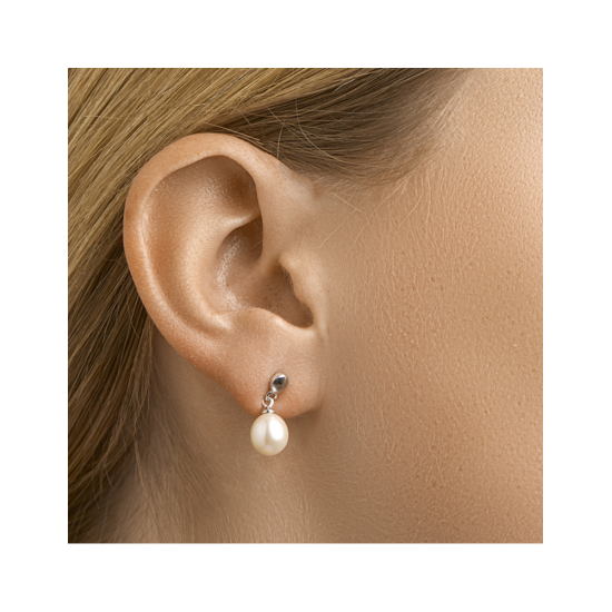 oorhangers parel 16 mm - 42337
