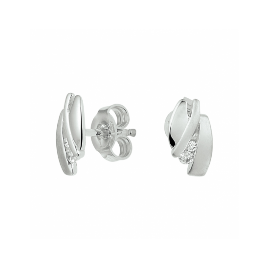 oorknoppen zirkonia - 42201