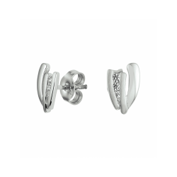 oorknoppen zirkonia - 42202