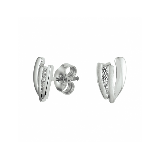 oorknoppen zirkonia - 42202