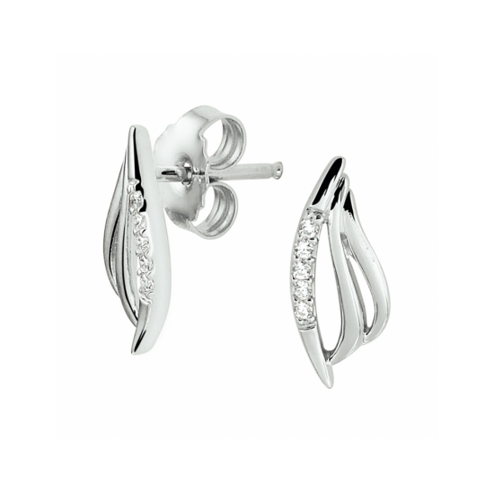 oorknoppen zirkonia - 42224