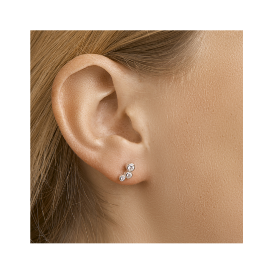 oorknoppen zirkonia - 42228