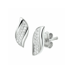 oorknoppen zirkonia - 42229