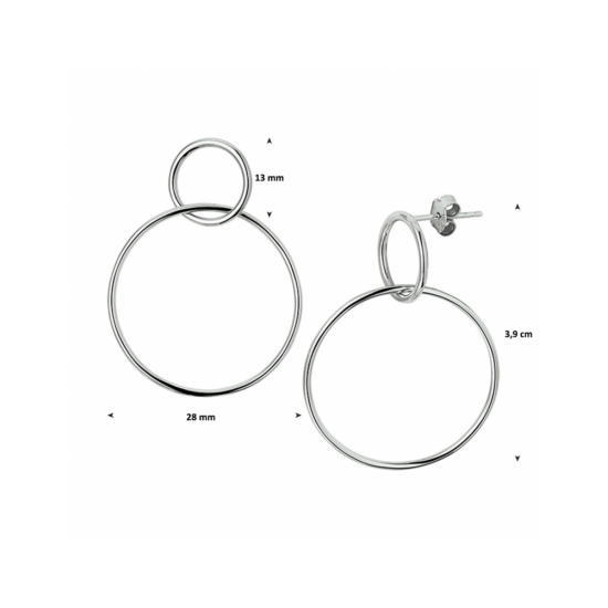 oorhangers rondjes - 42148