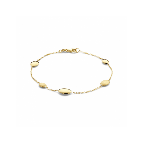 armband 19 cm poli/mat - 39286