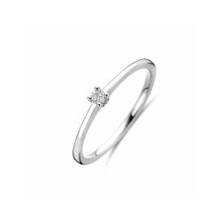 ring diamant 0.05ct h si - 41393