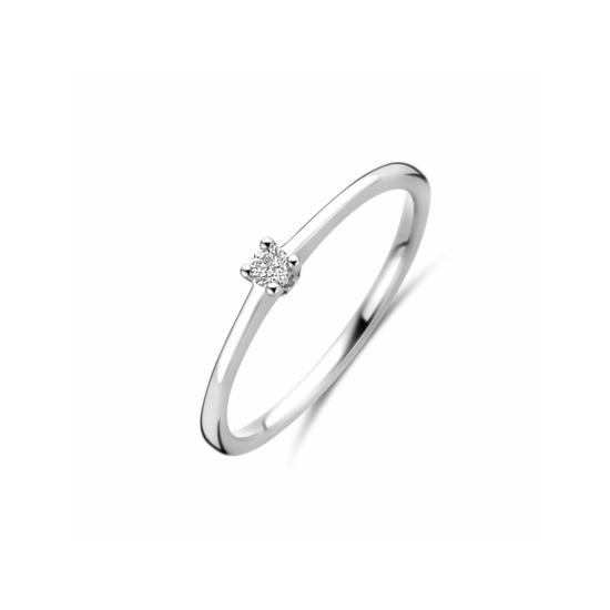 ring diamant 0.05ct h si - 41393