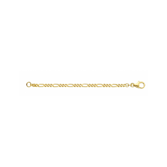 Fjory 4mm Figaro schakel - 41670