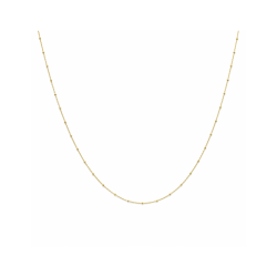 9k collier bolletjes 41 + 3 cm - 42740