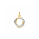 Hanger bicolor zirkonia - 42778